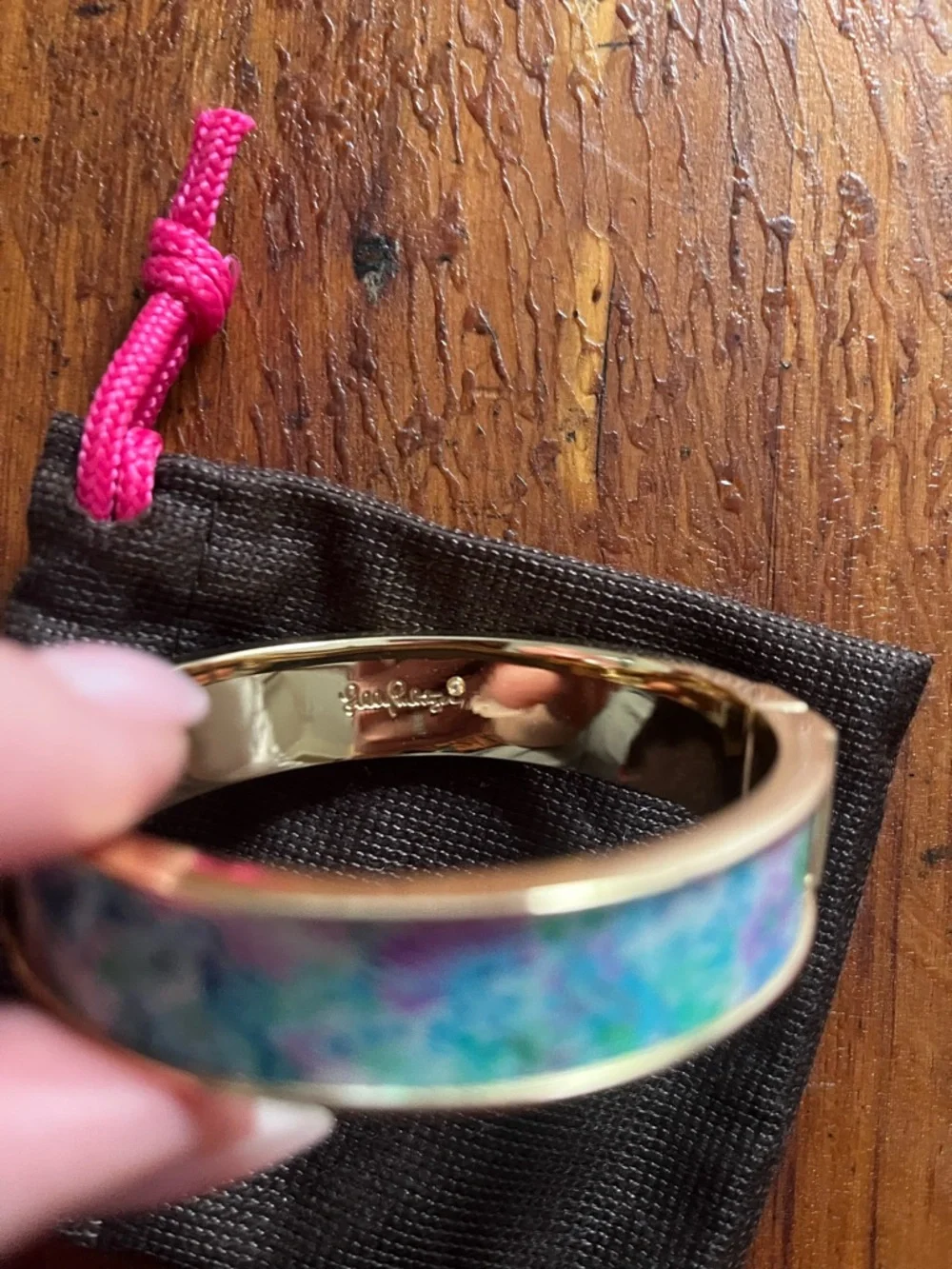 Lilly Pulitzer - Mandevilla Baby Paradise Petals Bracelet / Bangle - Picture 5 of 5